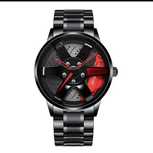 Stainless Steel Wheel Watch β Where Style Meets Motion